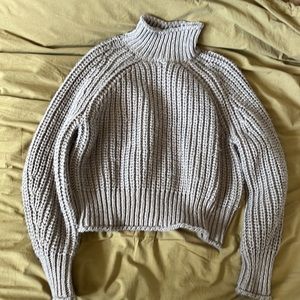 H&M Grey Chunky Sweater